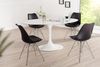 4er Set Design-Klassiker Stuhl NORWAY schwarz-silber Retro Bild 2