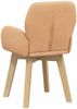 vidaXL Drehstuhl Esszimmer 2 pcs Bouclé Beige 54 x 58 x 87 cm 42034335 Bild 5