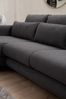 Ecksofa, 'Lily', 73 x 165 x 290, Grau Bild 5