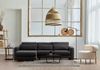 Ecksofa, 'Lily', 73 x 165 x 290, Grau Bild 3