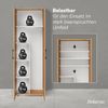 Bellamio 'Apol' Mehrzweckschrank, Eichenoptik, 176x33x60 cm, 2er-Set aus Besenschrank und Aktenschrank Bild 4