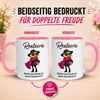Momentals Tasse Rentnerin – „Ab jetzt entscheide ich den Feierabend“ – Rente Frau, Gratis Versand · Links-&Rechtshänder · Spülmaschinenfest Bild 3