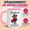 Momentals Tasse Rentnerin – „Ab jetzt entscheide ich den Feierabend“ – Rente Frau, Gratis Versand · Links-&Rechtshänder · Spülmaschinenfest Bild 4