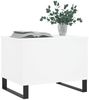 vidaXL Couchtisch Weiß 60x44,5x45 cm Holzwerkstoff 830956 Bild 4