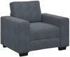 vidaXL 3-tlg. Sofagarnitur mit Kissen Dunkelgrau Samt 3324668 Bild 4