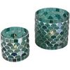 Orientalisches Mosaik Windlicht Athen Grün M Bild 4