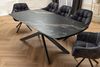 riess-ambiente Esstisch COSMOS 160-240cm schwarz/gold/sand - Keramik, Metall, ausziehbar, chic (Einzelartikel, 1-St), verlängerbarer Konferenztisch für 12 Personen - ideal für Essbereich Bild 3