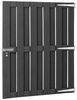 vidaXL Gartentor WPC 100x112 cm Grau 318103 Bild 3