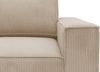 DOMO. collection Ecksofa 800 021, kleine Couch in L-Form mit Cordstoff, Modulsofa mit Taschenfederkern, Sofa, Polsterecke, Eckcouch 198 x 172 x 85 cm (BxTxH), creme Bild 5