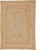 carpetfine Teppich Nele Juteteppich Naturfaser, rechteckig, Höhe: 6 mm, geflochtener Wendeteppich aus 100% Jute, quadratisch und als Läufer Bild 3