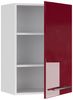Badschrank Fame-Line Bordeaux Hochglanz 50 x 72 cm Vicco Bild 2