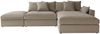 OTTO home Ecksofa Cosy Lounge L-Form, Breite 333 cm, Mega-Sofa mit Cordstoff bezogen, mit Federkern & 4 Zierkissen Bild 2