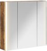 vidaXL Badezimmerspiegelschrank Geräucherte Eiche 889251 Bild 2