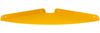 vidaXL Schwebendes Regal mit Regal 2 pcs Senfgelb 30 x 30 x 2 cm 8004116 Bild 5