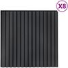 vidaXL Wandpaneele 8 pcs Anthrazit 60,5x60 cm 42046454 Bild 3