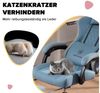 GTPLAYER Gaming-Stuhl Ergonomischer Gaming Sessel Schreibtischstuhl mit Stoffoberfläche (Pacekung), Federsitzkissen mit Fußstütze Bild 3