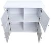 HTI-Living Kommode Kommode Hayet Weiß (Stück, 1 St, 1 Kommode), Sideboard 4 Fächer Bild 3