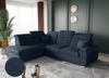 Ecksofa Schlafsofa Sofa FREJA Stoff Brooklyn Marine Ottomane Links Bild 2
