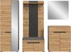 Home affaire Garderoben-Set REHAT, TOPSELLER!, 5-teilig, Breite 255 cm, individuell erweiterbar, (Set, 6-St, bestehend aus: Schrank, Sitzbank, Sitzkissen, Paneel, Spiegel, Kommode), Garderobenkombination, Kombination, Set, Flurgarderobe, Diele Bild 3