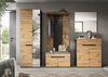 Home affaire Garderoben-Set REHAT, TOPSELLER!, 5-teilig, Breite 255 cm, individuell erweiterbar, (Set, 6-St, bestehend aus: Schrank, Sitzbank, Sitzkissen, Paneel, Spiegel, Kommode), Garderobenkombination, Kombination, Set, Flurgarderobe, Diele Bild 2
