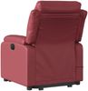 vidaXL Massagesessel mit Aufstehhilfe Elektrisch Weinrot Kunstleder 3205067 Bild 4