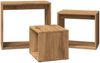 vidaXL Satztische 3 Stk. Artisan-Eiche Holzwerkstoff 856675 Bild 5