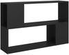 vidaXL Bücherregal Schwarz 100x24x63 cm Holzwerkstoff 809171 Bild 2