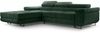 AX LIVING Cord Couch L Form – Arborio L 280 cm Ecksofa in Dunkelgrün Bild 2