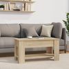 vidaXL Couchtisch Sonoma-Eiche 101 x 49 x 52 cm Holzwerkstoff [809704] Bild 3