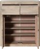 Kommode Mango 100x37x111 weiß lackiert TORONTO #338 Bild 2