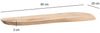 FINEBUY Wandregal FB74757 Schweberegal Akazie Massivholz 60cm in organischer Form modern, Dekoratives Massivholzregal mit organischer Form, Handgefertigte Ablage für moderne Wohnräume Bild 3