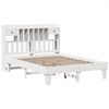 vidaXL Massivholzbett ohne Matratze Weiß 160x200 Kiefernholz 3308838 Bild 3