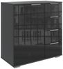 Kombikommode Easy Plus Sideboard 82cm 82x41x83cm Farbe: grau Bild 5