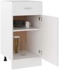 vidaXL Schubunterschrank Lyon Weiß 40x46x81,5 cm Holzwerkstoff 801212 Bild 4