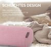 Dr. Berger Velours-Fleece Nackenrolle Rosa 40 x 16 cm Bild 3