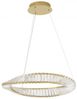 Nova Luce 9333061 AURELIA LED Pendelleuchte 60cm 3500K Gold Kristall Bild 2