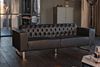 KAWOLA Sofa NILO Ledersofa 3-Sitzer Leder schwarz 77 x 86 x 219 cm Bild 2