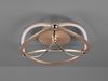 Designer LED Deckenleuchte CHARIVARI Messing matt, Ø 41cm Bild 5
