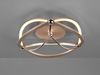 Designer LED Deckenleuchte CHARIVARI Messing matt, Ø 41cm Bild 3