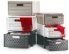 Rotho Schubladenbox Country groß, 19,2 L cappuccino Bild 2