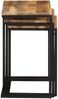 vidaXL Satztische 3 Stk. Massivholz Akazie 372724 Bild 5