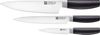 Zwilling Messer-Set Nowo S (Set, 3-tlg, Spick- und Garniermesser 10 cm, Fleischmesser 18 cm, Kochmesser 20 cm), Edelstahl 18/10, farblichen Griffe, Eisgehärtete FRIODUR Klinge Bild 4