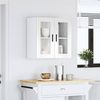 vidaXL Küchen-Hängeschrank mit Glastür Porto Hochglanz-Weiß 854149 Bild 4