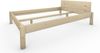 Pfostenbett Massivholzbett (Fichte) "Daybett" 140 x 200 cm 38 cm Holzbett 300kg Bild 2