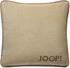 JOOP! Kissenhülle, 2er Pack - UDF Doubleface, 50x50 cm, Logo Beige/Braun 50x50 Bild 2