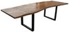 Esstisch Baumkante Akazie nougat 160 (260) x 90 cm mit Ansteckplatten BARCELONA 77608953 Bild 2