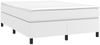 vidaXL Boxspringbett mit Matratze Weiß 140x190 cm Kunstleder 3144603 Bild 3