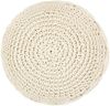 Makramee Sitzpuff Handgefertigt 45x30 cm Baumwolle [248090] Bild 2