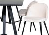 ebuy24 Essgruppe MarinaBLBL Essgruppe Esstisch schwarz und 6 Velvet, (7-tlg) Bild 2