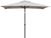 Primaster Balkonschirm Florenz 140 x 210 cm Taupe Sonnenschirm Gartenschirm Bild 2